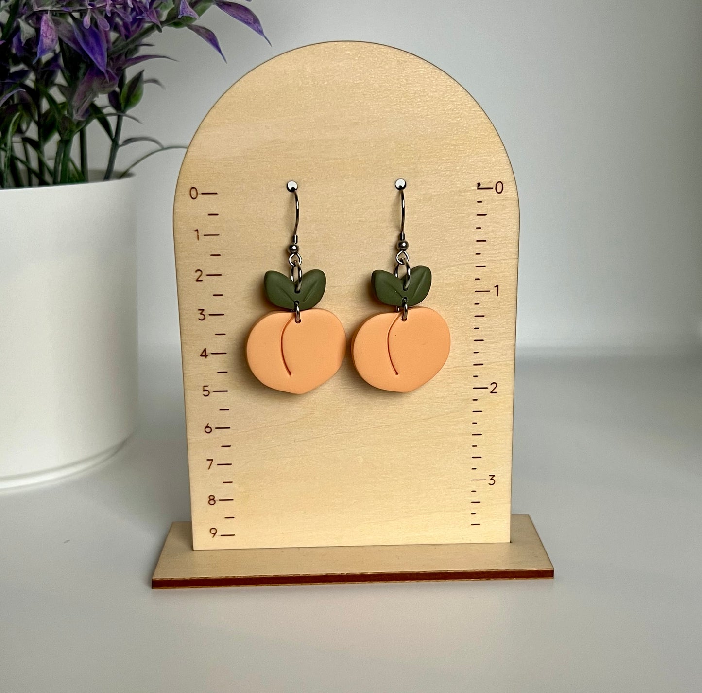 Peach Dangles