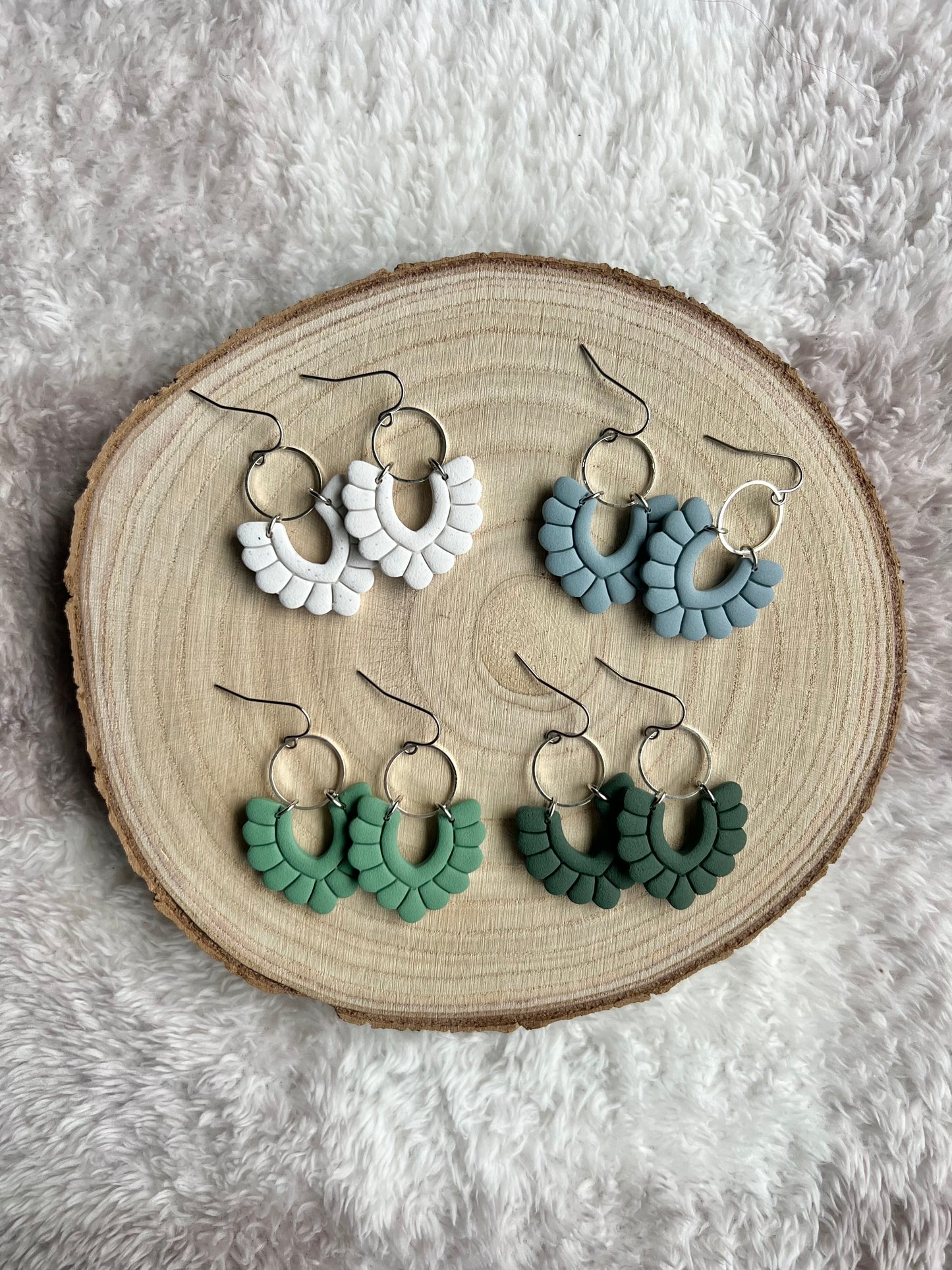 Scalloped Dangles
