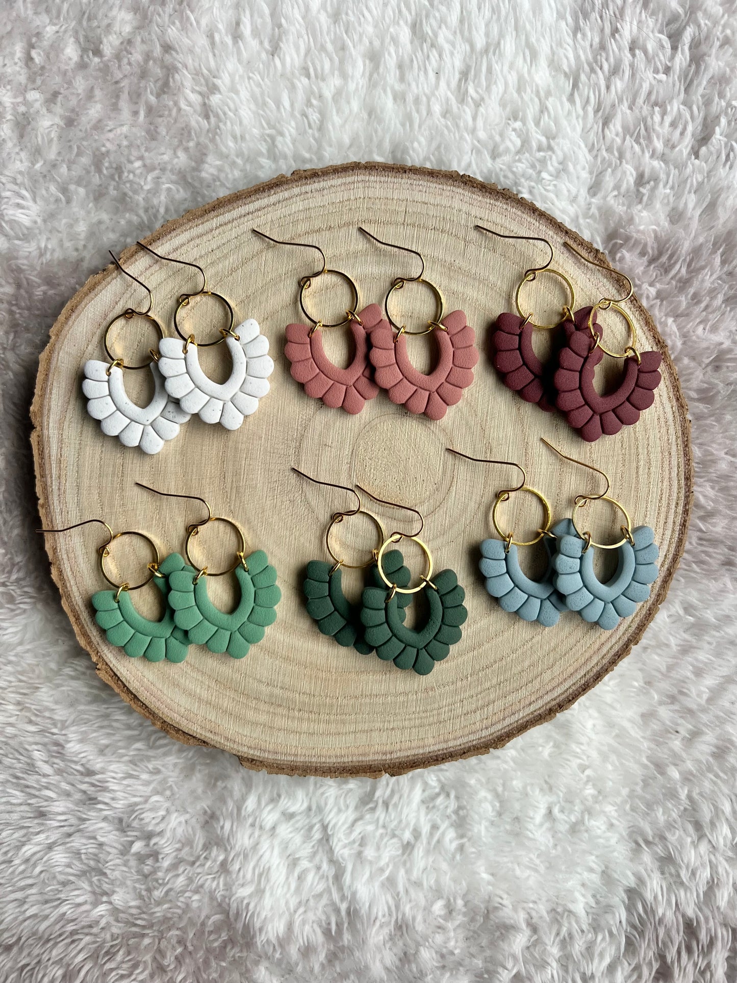 Scalloped Dangles