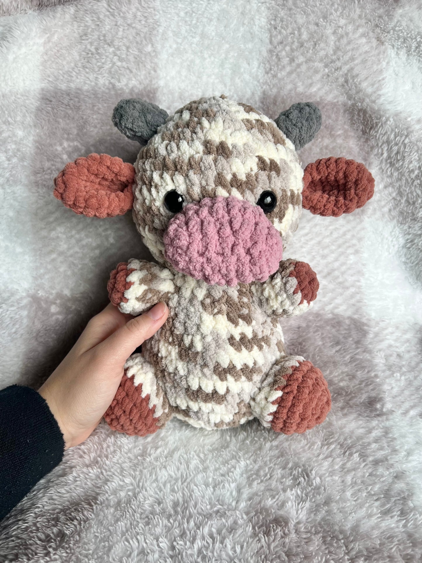 Crochet Cow Plush